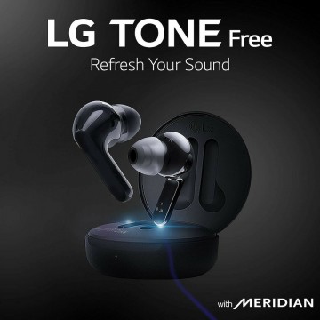 LG FN6 In-ear Bluetooth Handsfree Μαύρο
